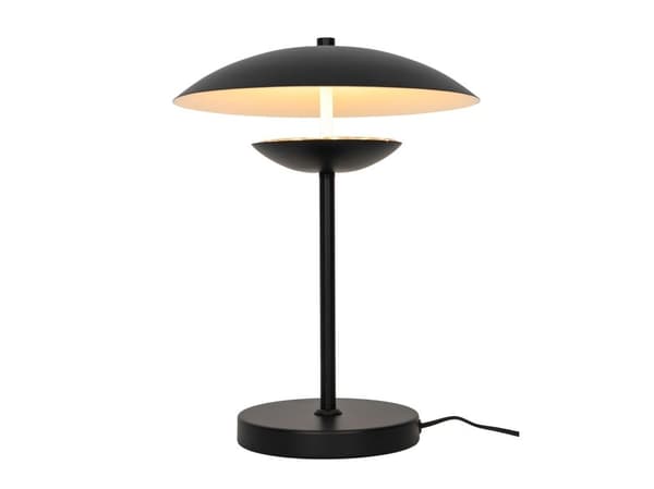 Domoletti bordlampa TABLE LIGHT AURAS 2xE14 svart