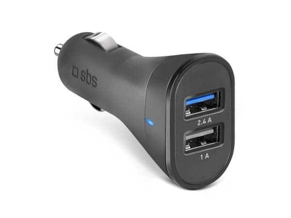 SBS TECR2USB24AFAST, Automatisk, Cigartenner/lighter, Sort