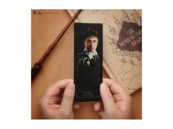 Harry Potter trollstav kulspetspenna med ställ