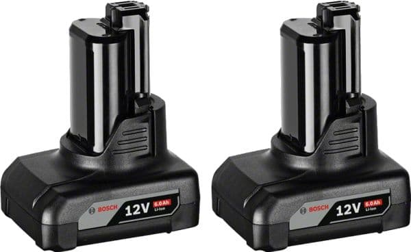 Bosch BATTERI-SÄTT 12V 2X6AH C&amp;G