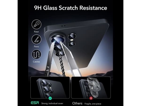 ESR Armorite Camera Protector for Samsung Galaxy S26 Ultra - Black