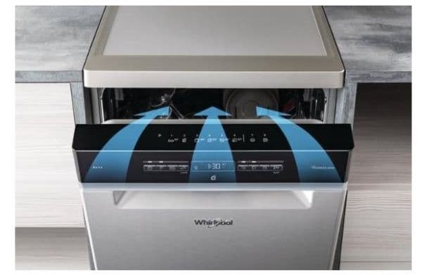 WHIRLPOOL WSFO3O34PFX - Diskmaskin - Svart
