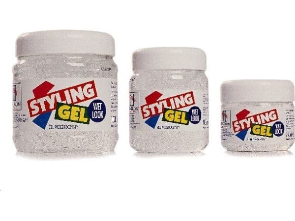 Hegron styling hårstylinggel 500 ml wetlook white