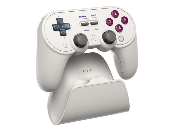 8Bitdo Pro 3 Bluetooth, Spelplatta, Android, MAC, Nintendo Switch, Nintendo Switch 2, PC, D-pad, Lägesknapp, Välj-knapp, Startknapp, Turbo-knapp, A...