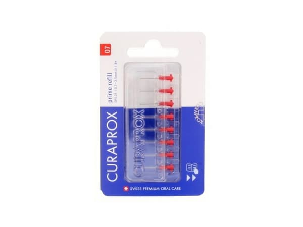 Curaprox mellanrumsborstar PRIME CPS07 röda 8 st.