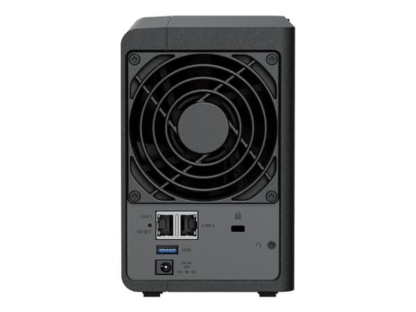 Synology Disk Station DS224+ - NAS-server - RAID 0, 1, JBOD - RAM 2 GB - Gigabit Ethernet - iSCSI support