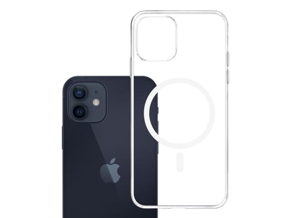 3mk klar MagCase til Apple iPhone 12/12 Pro - transparent