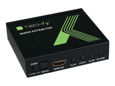 Techly Audio Extractor 7.1 LPCM HDMI 4K UHD 3D IDATA HDMI-EA74K