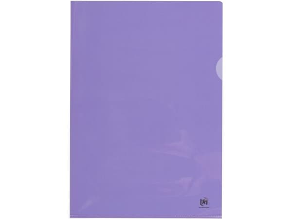 Oxford läpinäkyvä taskut 25kpl violetti