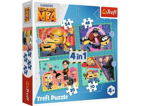 Trefl 34648, 70 stykker, Tegneserier, 4 år