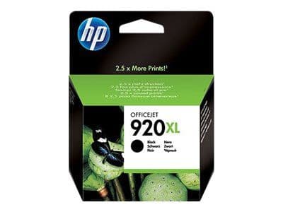 HP 920XL - High yield - svart - original - bläckpatron - för Officejet 6000, 6000 E609a, 6500, 6500 E709a, 6500A, 6500A E710a, 7000 E809a, 7500A
