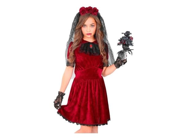 Gotisk Vampyr brud kostume