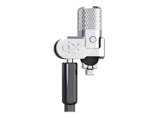Kensington MicroSaver 2.0 Keyed Laptop Lock - Säkerhetskabel - silver - 1.83 m