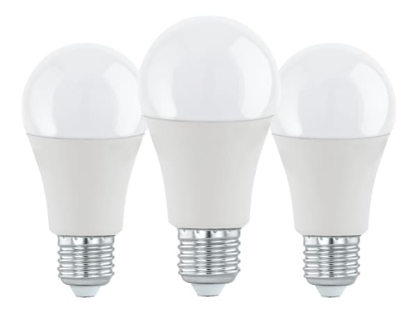 EGLO E27 A60 11W 1055LM 3000K 3 st opal