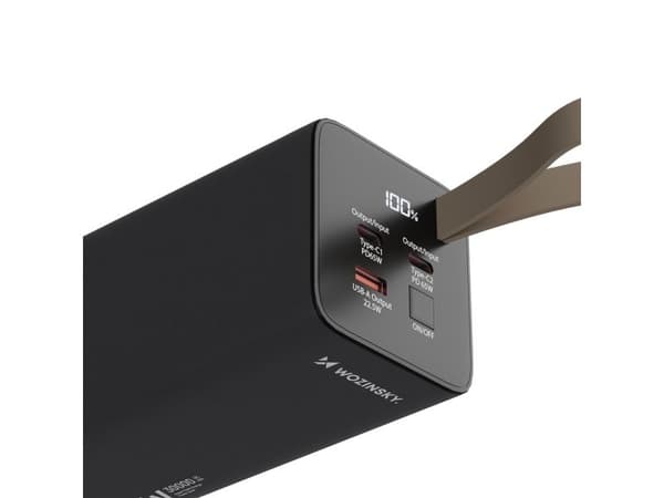 Wozinsky Powerbank K65+ 30000mAh Graphite