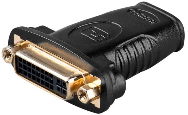 Goobay 68690, HDMI typ A, DVI-I (24+5 stift), sortiment