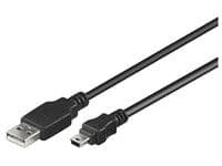 MicroConnect - USB-kabel - USB hane till mini-USB typ B hane - 1.8 m