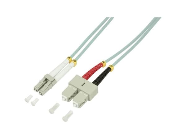 LogiLink 2m, LC - SC, 2 m, OM3, LC, SC