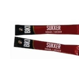 Sukker, BKI, 3g sticks karton a 1000 stk