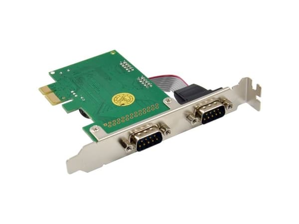 InLine 76619F, PCIe, Serial, Hankoppling, PCIe 2.0, RS-232, 9-stift, PC