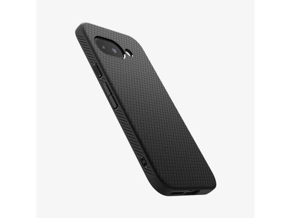 Spigen Liquid Air, Suojus, Google, Pixel 9a, 16 cm (6.3"), musta