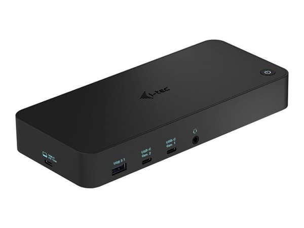 i-Tec - Dokkingstasjon - USB-C / Thunderbolt 3 - DP, HDMI - 1GbE