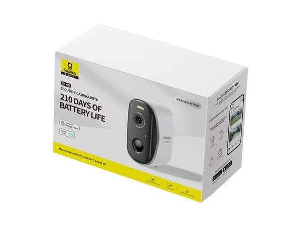 Baseus Security N1 2K ulkokamera - valkoinen