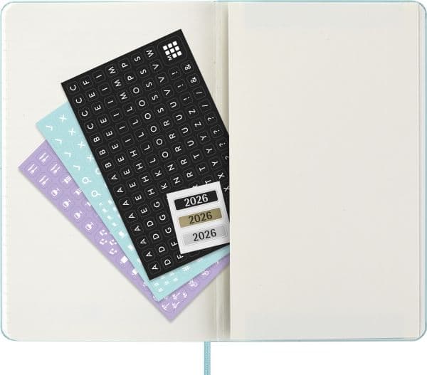 Classic Hard 12M Week Note Large Aquamarine 2026