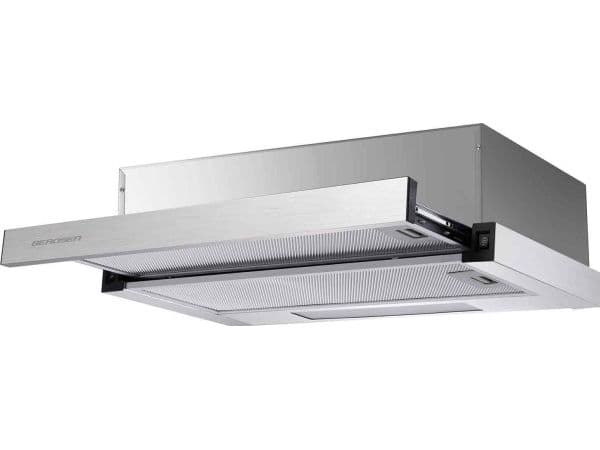 Teleskopisk kjøkkenhette innfelt Berdsen BT-229 INOX