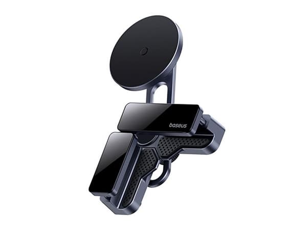 Baseus MaxView magneettinen autoteline ajoneuvon multimedianäytölle Harmaa