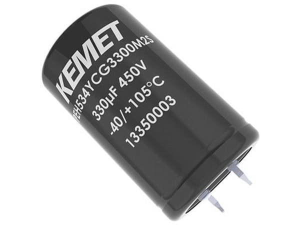 Kemet elektrolytkondensator 1 st Box