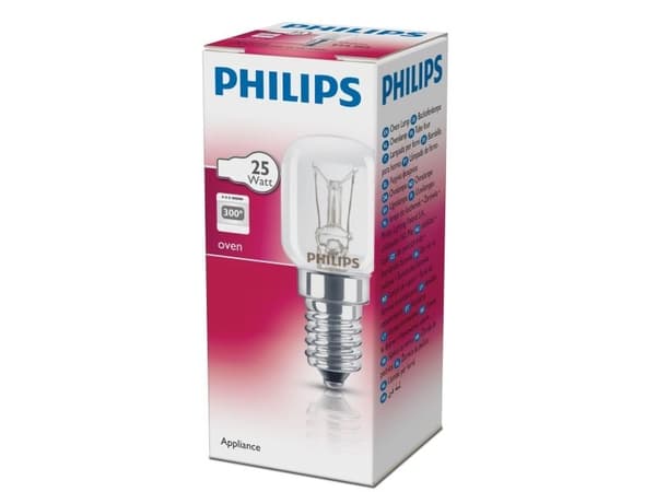 Ugnslampa 25W 230V E14 klar (E)