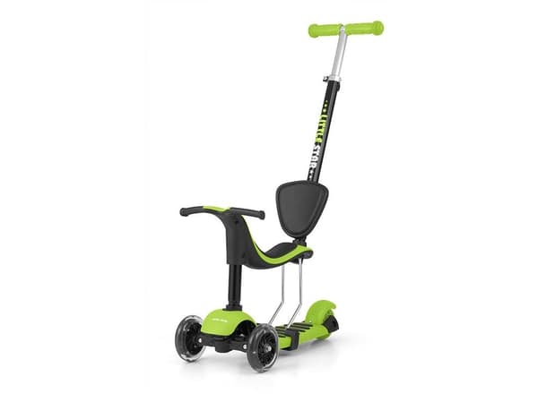 Sparkcykel för barn Milly Mally Little Star grön