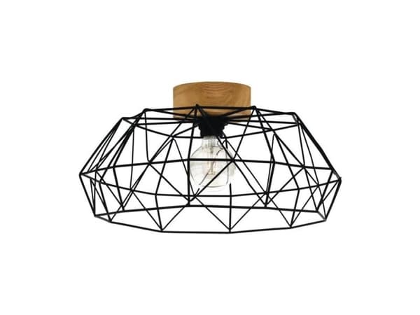 EGLO PADSTOW LOFT E27 Ø445 sort FSC