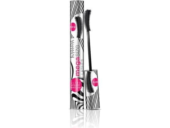 Eveline Maskara Mega Size Lashes Super Curl curl curl 10ml