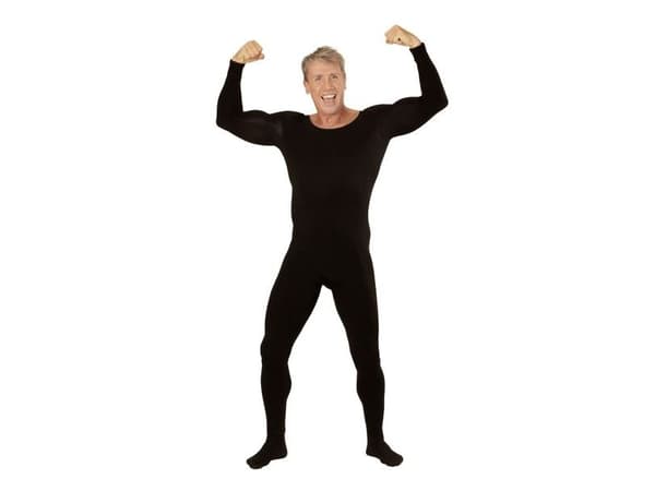 Svart body, man
