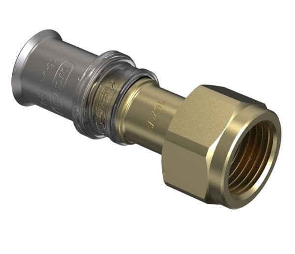 Wavin Tigris M5 rak övergång 16 mm x 3/4" löpmutter