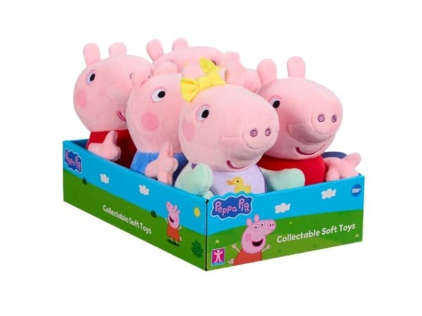 PEPPA PLUSH COLLECTABLES ASS CDU