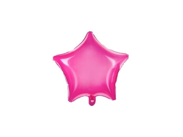 Folieballon Stjerne, Pink