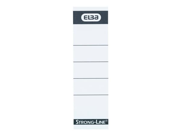 Etikett för elba brevmappar, a4, 5 cm, 10 st.