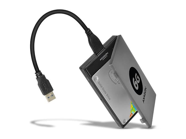 Axagon USB 3.0-brønn - 2,5" HDD SATA (ADSA-1S6)