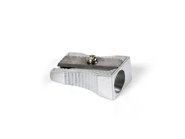 Blyanterspidser Aluminium Enkel Sølv