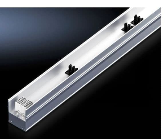 Rittal PSM Zero-U samlingsskena 2x3x16A 6 modulplatser