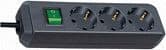 Brennenstuhl EXT CORD virtapiuha 1152300423 3M 3V MUSTA