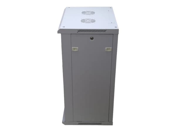 Extralink - Rack skap - veggmonterbar - grå - 18U - 19"