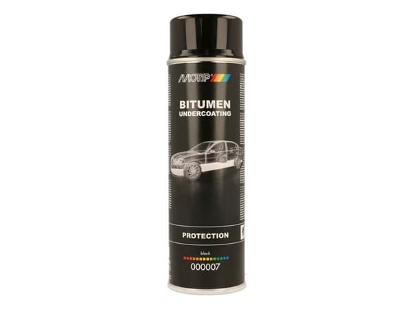 Motip Sort undervognsbeskyttelse, spray 500ml .