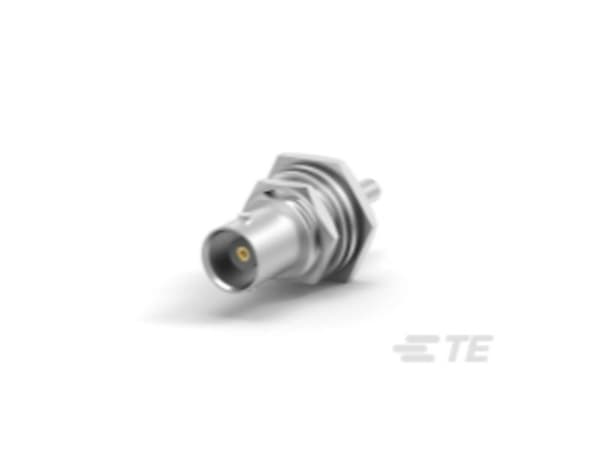 TE Connectivity jack Panel Mount BNC Connector, 50?, Crimp Termination, Straight Body