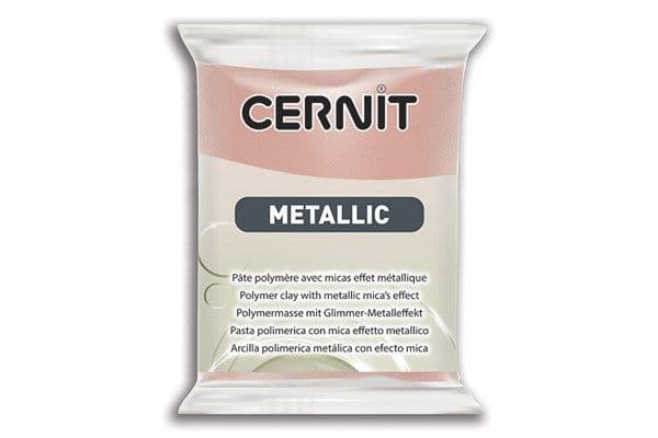 Cernit Metallic 052 56 g pink gold