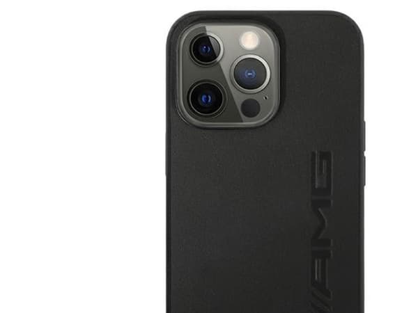 AMG skinnetui med varmestempling til iPhone 13 Pro / 13 6.1" - sort