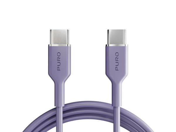 Puro ICON USB-C - USB-C 1,5 m kabel - lilla